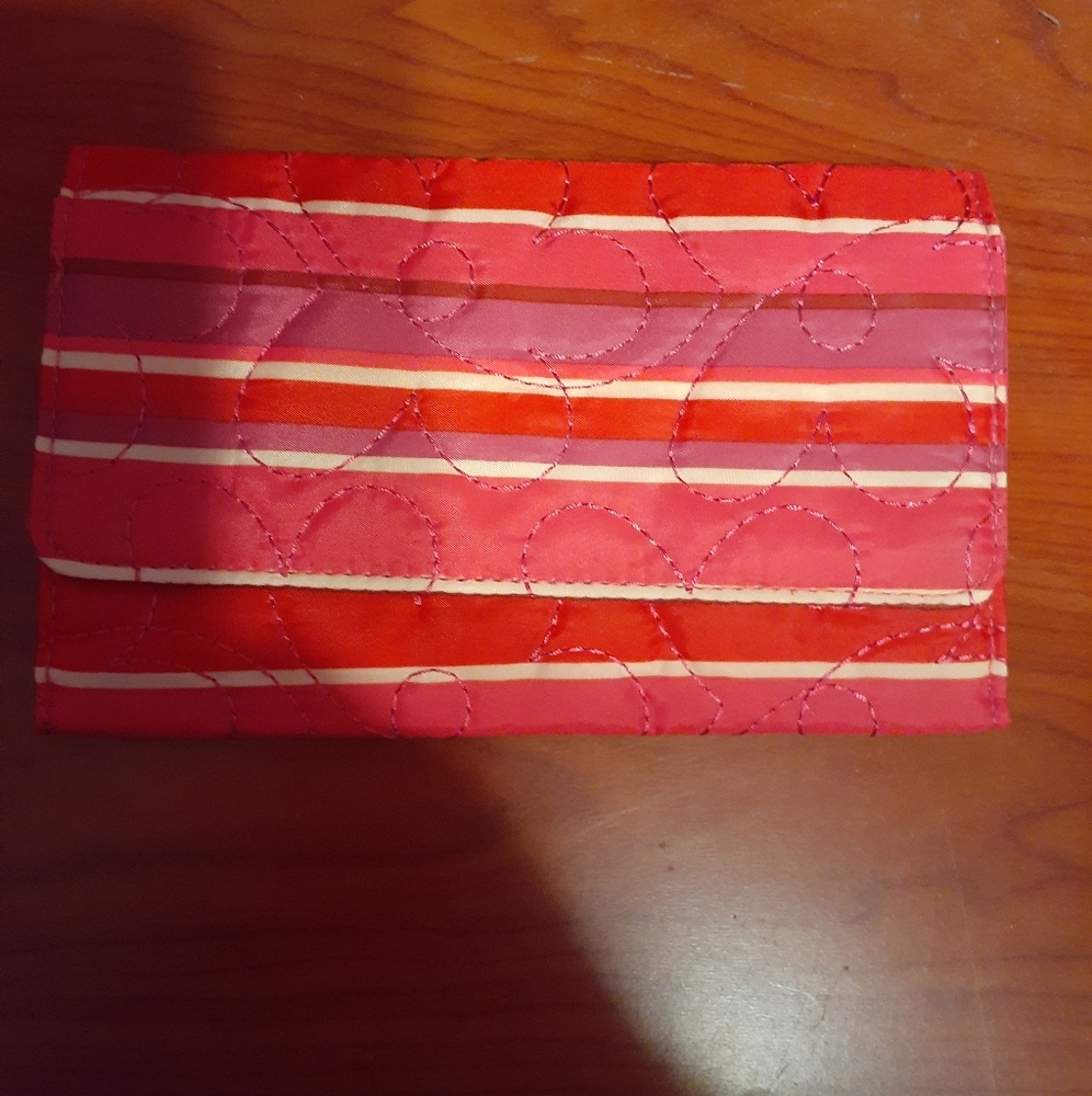 Quilted Heart Wallet/Clutch